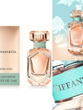🦋Summer Scent Idea🦋BNIB Tiffany & Co ROSE GOLD 0.16 OZ EDP Travel Size Splash!